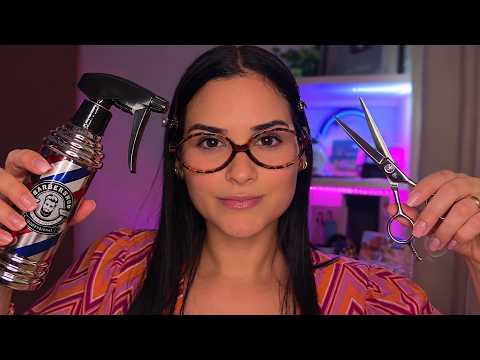 ASMR BARBEARIA VIP 💈 UM ATENDIMENTO COMPLETO PARA FAZER VOCÊ DORMIR ✂️💤