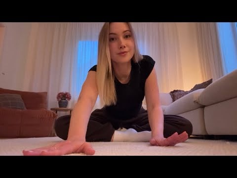 ASMR Massaging The Floor | Up-Close Scratching, Carpet Sounds, Hand Movements (lofi) ✨