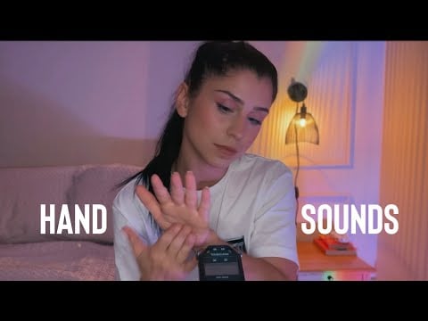 ASMR PURE HAND SOUNDS ✨ (Talking in only Intro and Outro)