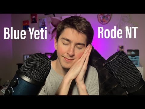 ASMR Mic Test | RODE NT vs Blue Yeti (Mic Comparison)