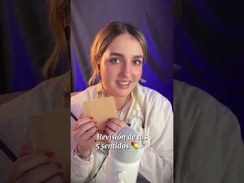 Revisión rápida de tus 5 sentidos! #asmr #asmrvideo #nervioscraneales