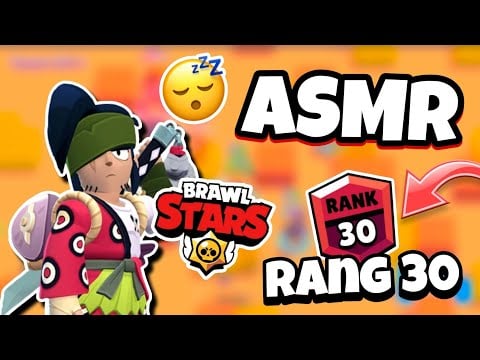 ASMR Français • JE MONTE LE BRAWLER KENJI RANG 30 SUR BRAWL STARS 😴💤 #1
