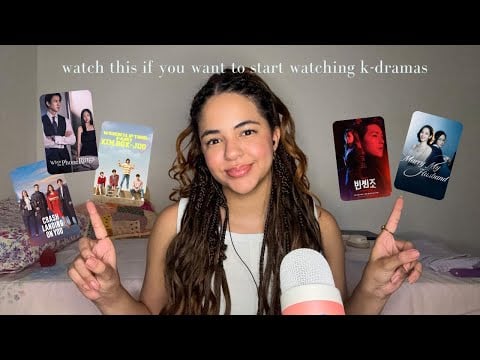 ASMR k-drama recommendations for beginners 💘📺 (whispered)