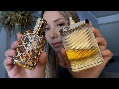 ASMR delicadinho com meus perfumes para você dormir rapidamente ✨