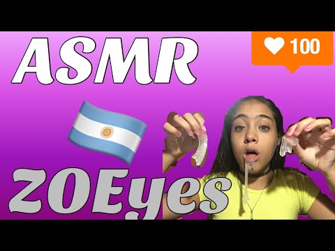 ASMR ESPAÑOL SONIDOS SEMANA ZOEyes