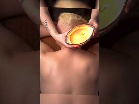 ASMR Back Massage for Pure Sleep & Relaxation 😴 #Shorts