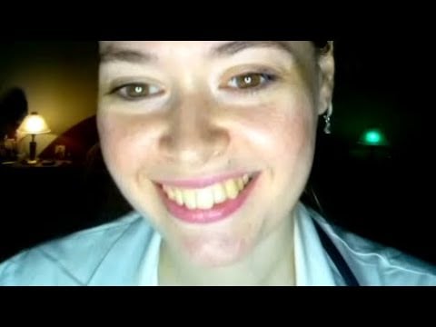 #asmr ASMR the doctor is examining you!! Warning: flashlight towards the end of the video!!