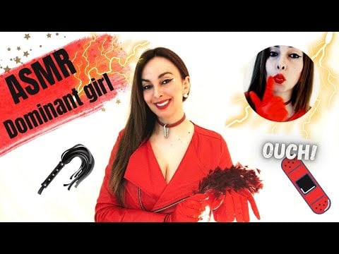 ASMR | LEATHER SOUNDS| SPIT PAINTING |  | LICKING LENSES| BRUSHING CAMERA  | AGGRESSIVE GIRLFRIEND