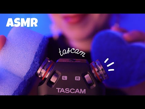 TASCAM = ASMR au creux de tes oreilles 👂🏻 (cotons tiges, bonnettes douces, éponges crépitantes)