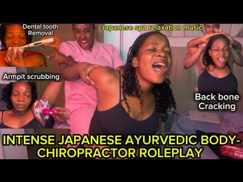 ASMR:INTENSE JAPANESE AYURVEDIC BODY MASSAGE,LYMPHATIC TUMMY SCULPTING, TEETH-BUCCAL FACIAL MASSAGE 