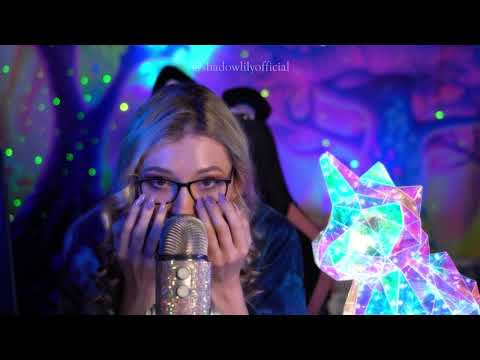 Reduce Stress with 5 minute Glasses Tapping ASMR ✨ | whimsical Visuals | No talking | No music 