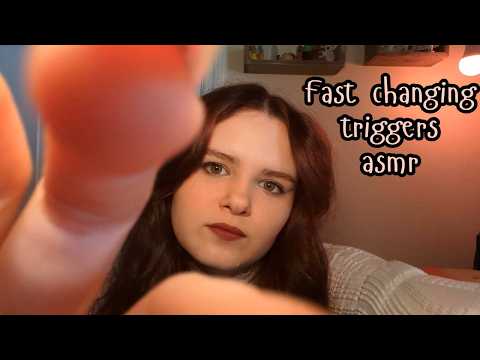 FAST Changing Triggers | ASMR Very Quick Preview Style 1 Min of All February Vids ASMR Compilation