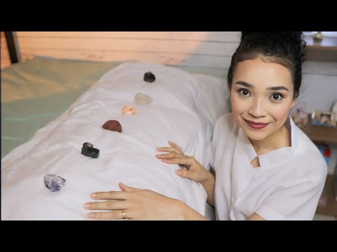 ASMR Massagem Terapêutica com Pedras (vídeo para dar muito sono!)