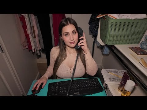 ASMR Bank Call Center {No Mid-Roll Ads, Soft Spoken}