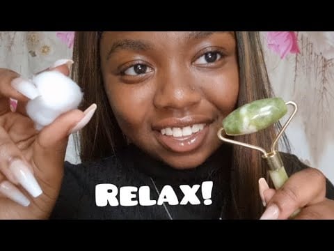 ASMR| Spa Facial Treatment ✨ Friend Does Skincare On You (RP LOFI)