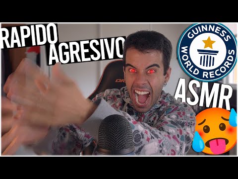 ASMR RAPIDO Y AGRESIVO PARA PERSONAS QUE NUNCA HAN SENTIDO ASMR | ASMR EN ESPAÑOL PARA DORMIR