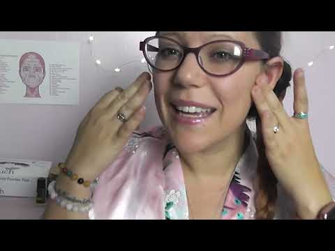 ASMR ROLEPLAY Acupressure Gua Sha Facial Personal Attention