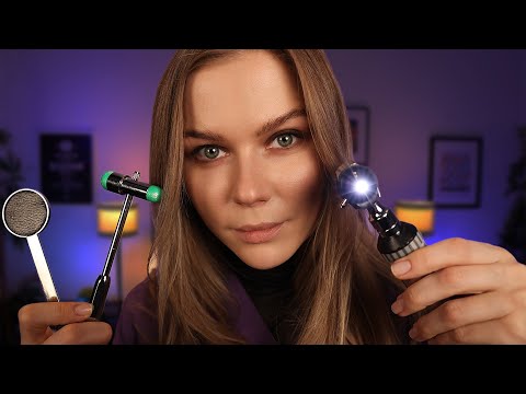 ASMR Doctor Alisa General Check Up ~ Soft Spoken Medical RP (Eye Exam, Ear Exam, Cranial Nerves)