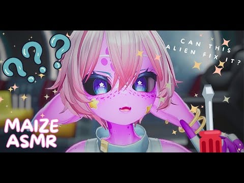 Is Your Translator All Bzzt-Whirr? Cosy Up With Maize's Tingly Tune-Up | VRChat ASMR