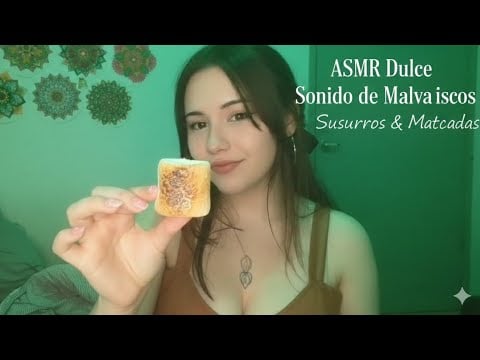 Asmr comiendo malvaviscos 🍬