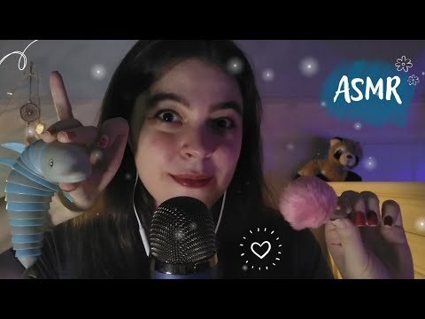 ASMR Para Relaxar E Dormir Rapidinho 💜 • ASMR To Relax And Sleep Quickly 💜