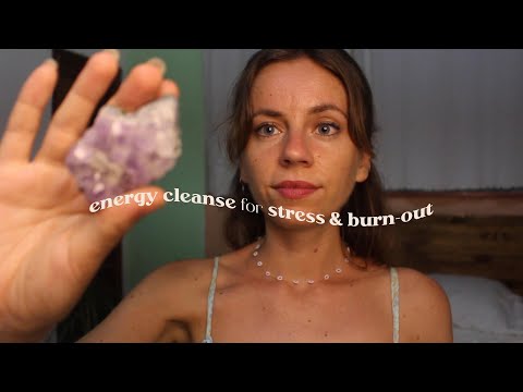 ASMR REIKI for stress & burnout | guided breathing, chakra balancing, energy clearing, sleep