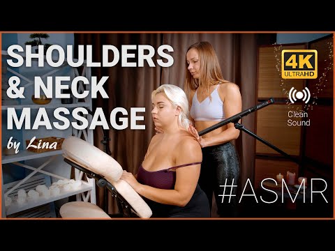 Shoulders & Neck #asmr  Massage by #Lina