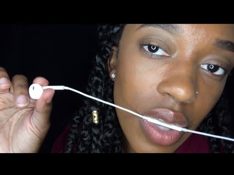 ASMR| MIC NIBBLING & FINGER FLUTTERS| WETMOUTHSOUNDS