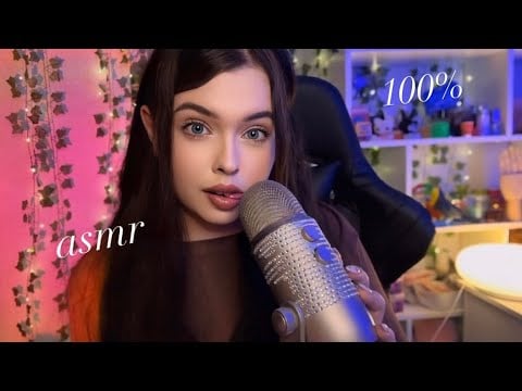 АСМР💋ЗВУКИ РТА НА 100% ЧУВСТВИТЕЛЬНОСТИ🥵+визуалки