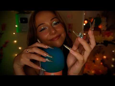 ASMR scratching, tapping, and whispering until u fall asleep 🪄😴