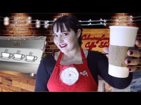 Barista ASMR ☕ Coffee Shop RP 🎄Soft Spoken