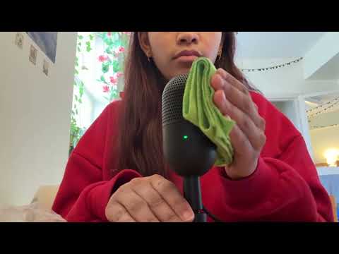 asmr deep cleaning the mic 🎙️🎙️🎙️