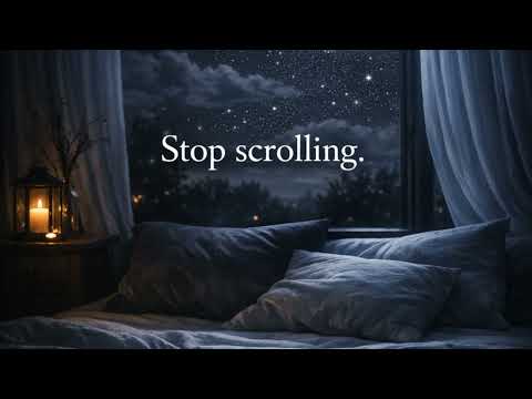 Stop Scrolling. Sleep ASMR.