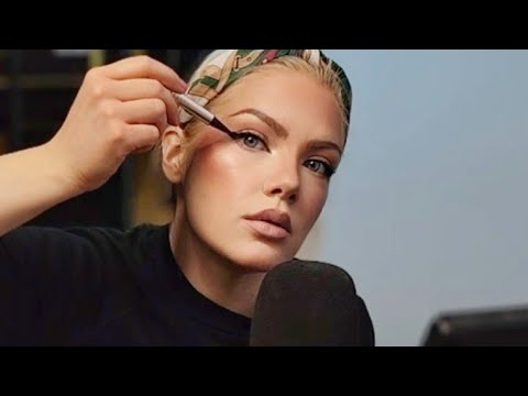 ASMR Soft Spoken di Chiacchiere Soporifere e Bonus Tutorial Eyeliner per occhi incappucciati 💤