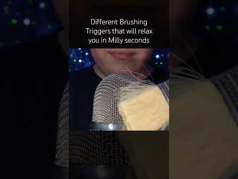 Different Brushing Triggers that relax you in Milly seconds! 🩷 #asmr