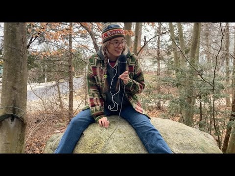 ASMR Outdoor adventure with me🍂🌱🐛
