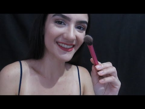 [ASMR] Mouth Sounds & Camera Brushing