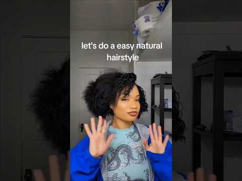 easy quick hairstyle 😳😱 #asmr #hairtok #hairstyle #fast