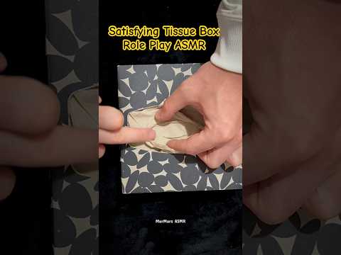 Satisfying Tissue Box Role Play ASMR
