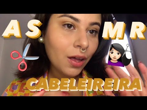 ASMR | ROLEPLAY | CABELEIREIRA 💇🏻‍♀️ ✂️