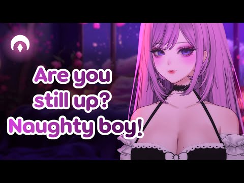 Let Mommy Put You To Bed ASMR 💜 😴  Up Close Personal Attention