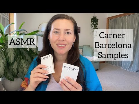 ASMR Perfume Review - Carner Barcelona Samples - Glass Tapping & Soft Spoken