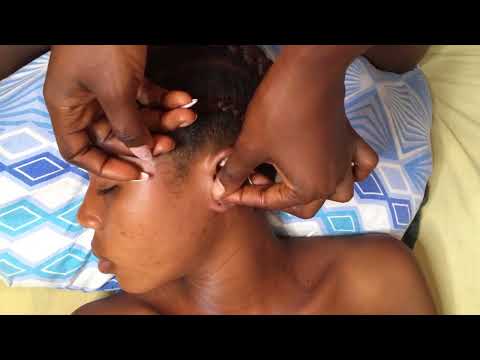 ASMR EAR CLEANING FOR PEOPLE WHO WANT TO SLEEP