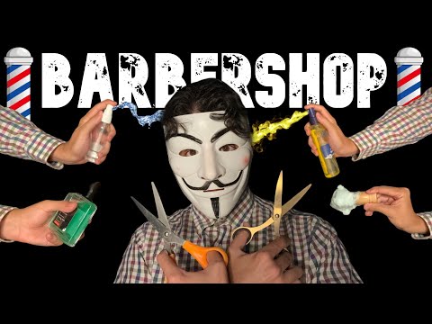 ASMR - 💈​BARBERÍA y PELUQUERÍA CLÁSICA💈​ - Roleplay Español