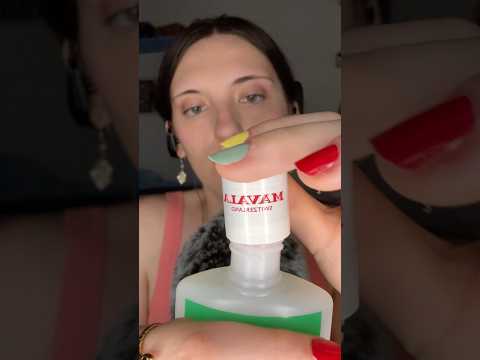 Tapping and water sounds ASMR 🩷 #asmr #asmrita #asmrsounds #shorts #tapping #relax