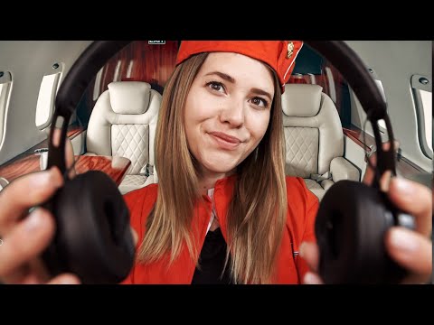 Dein ASMR FLUG mit SLEEPY AIRWAYS erwartet dich ✈️ Flight Attendant Roleplay | Deutsch/German