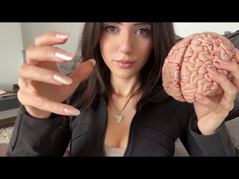 ASMR you have a *smoooth brain* 🧠  brain scratching, personal attention to help you sleep