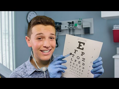 ASMR Ditzy Medical Student Gives You a Check-up