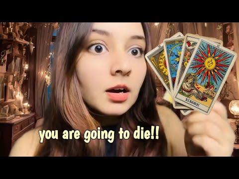 ASMR 🔮psychic gives you Tarot Reading (she's a scammer) personal attention 