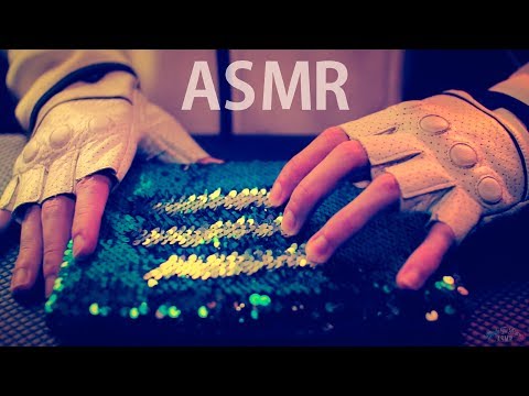 ASMR Mermaid Sequin Journal Scratching / Brushing - NO TALKING